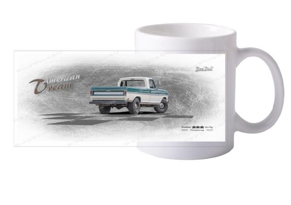 Keramiktasse mit Motiv von Pickup KTaPu2020-12